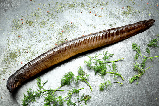 Räucheraal, ganz, 300-500gr.