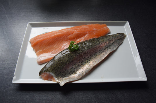 Lachsforelle, frisch, filetiert, 400-600gr.
