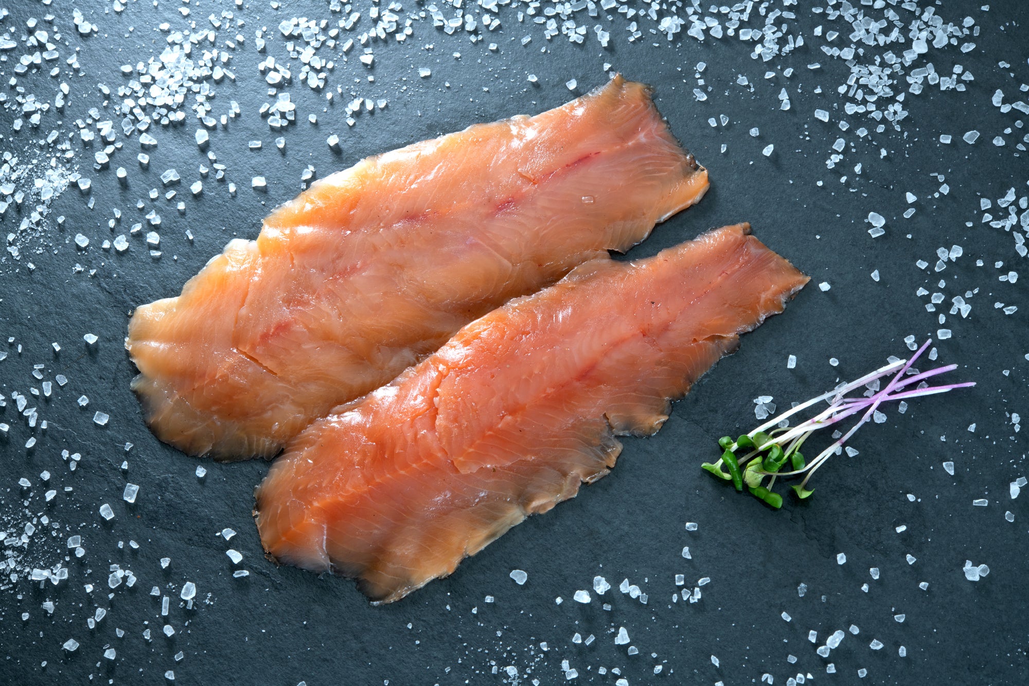 Saibling, gebeizt, 100-200 gr. – Fischmanufaktur